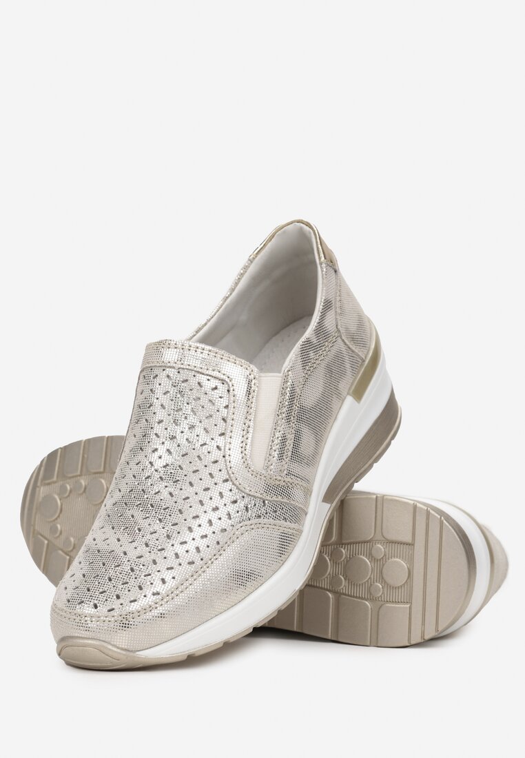 Pantofi casual Aurii