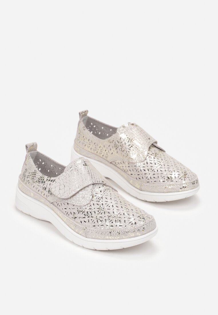Pantofi casual Aurii