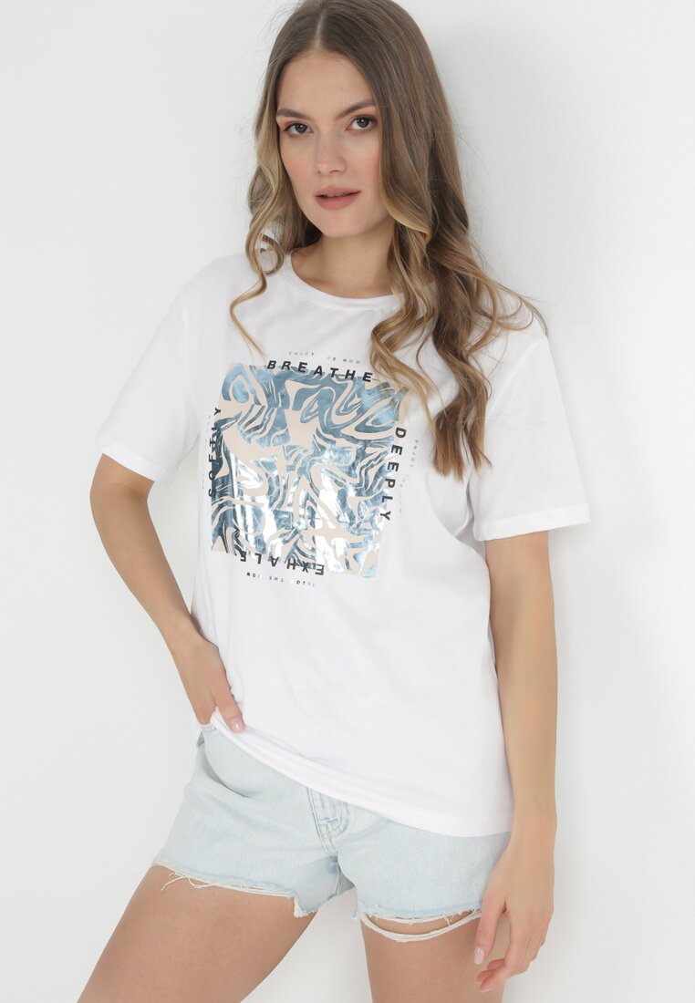 T-shirt Alb