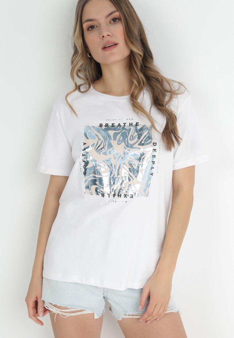 T-shirt Alb