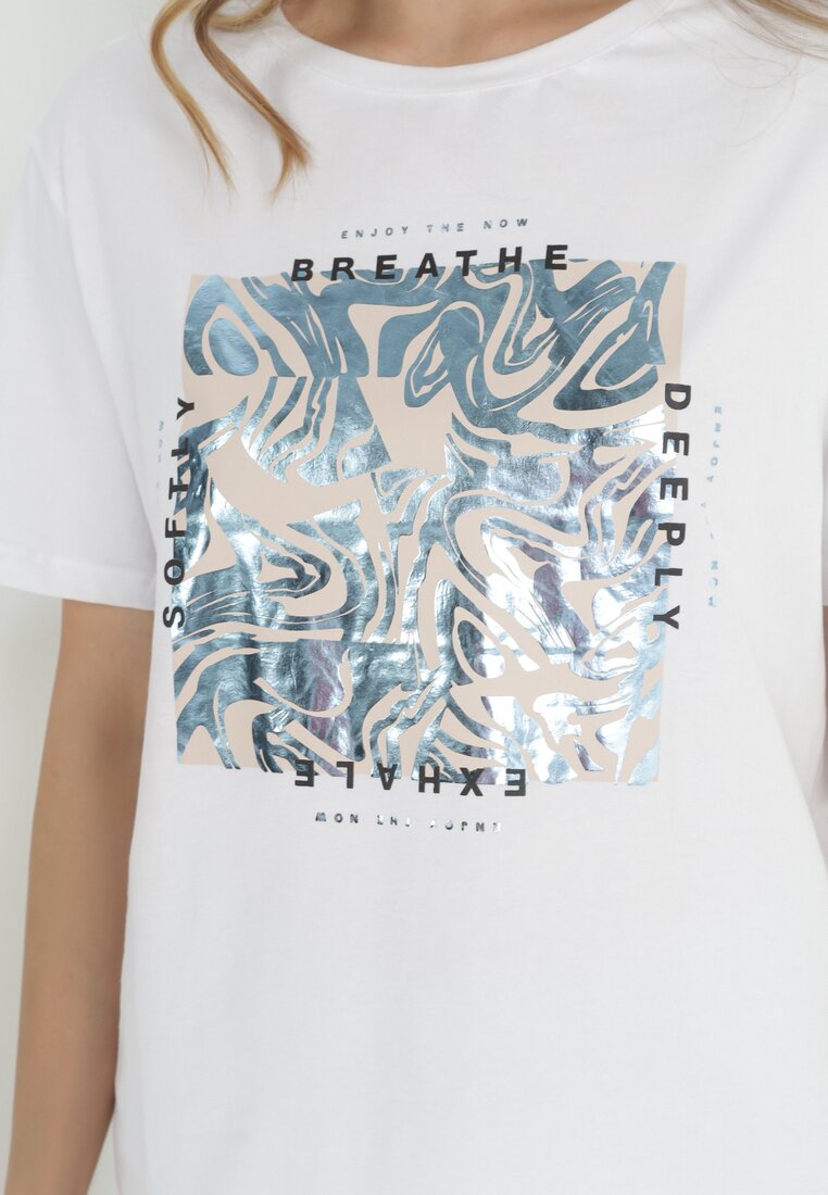 T-shirt Alb