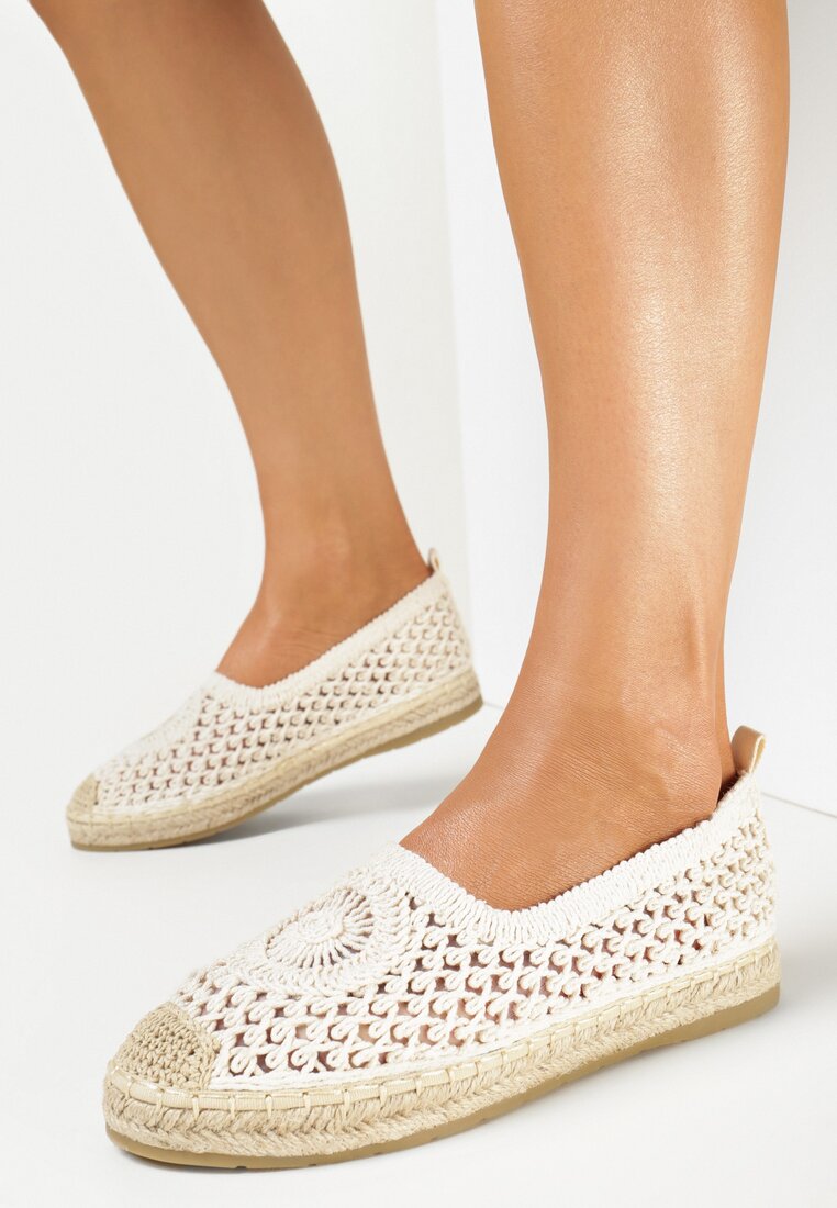Espadrile Bej