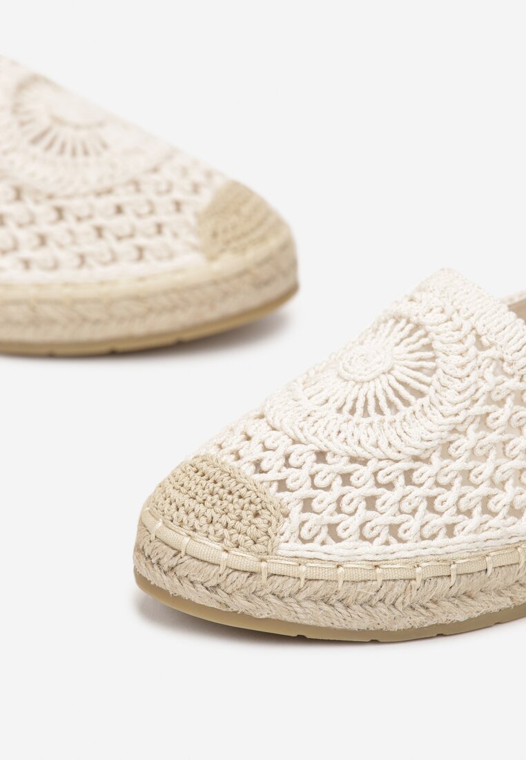 Espadrile Bej