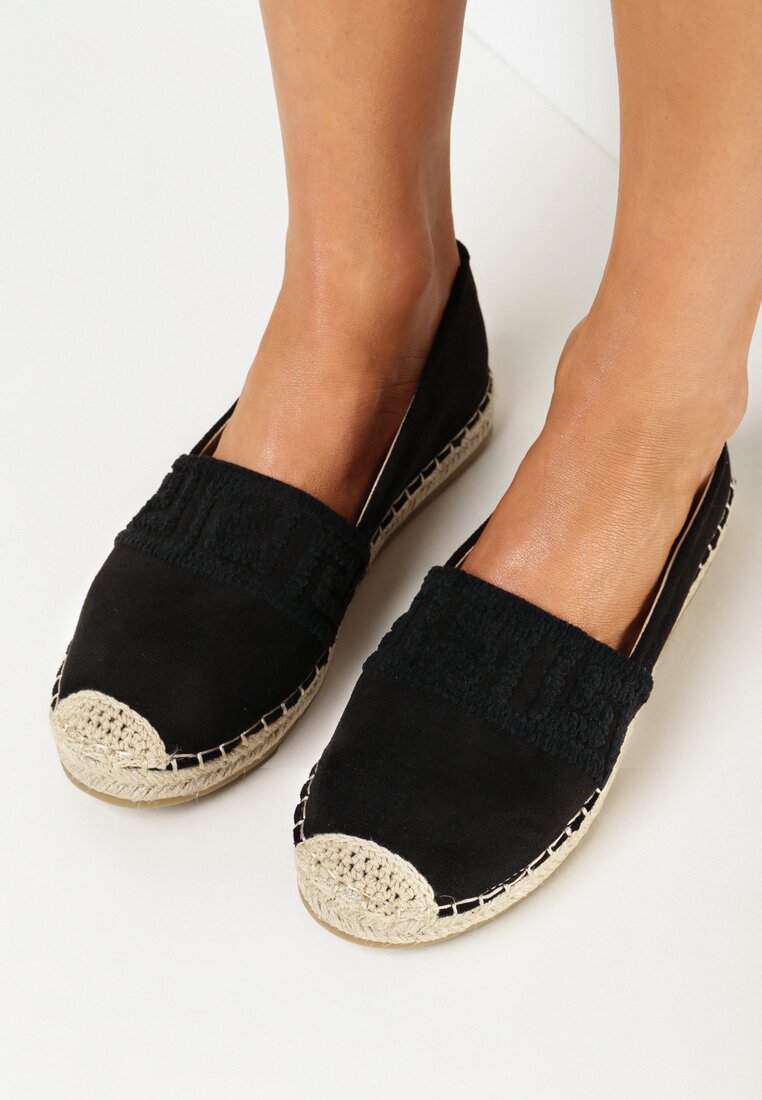 Espadrile Negre
