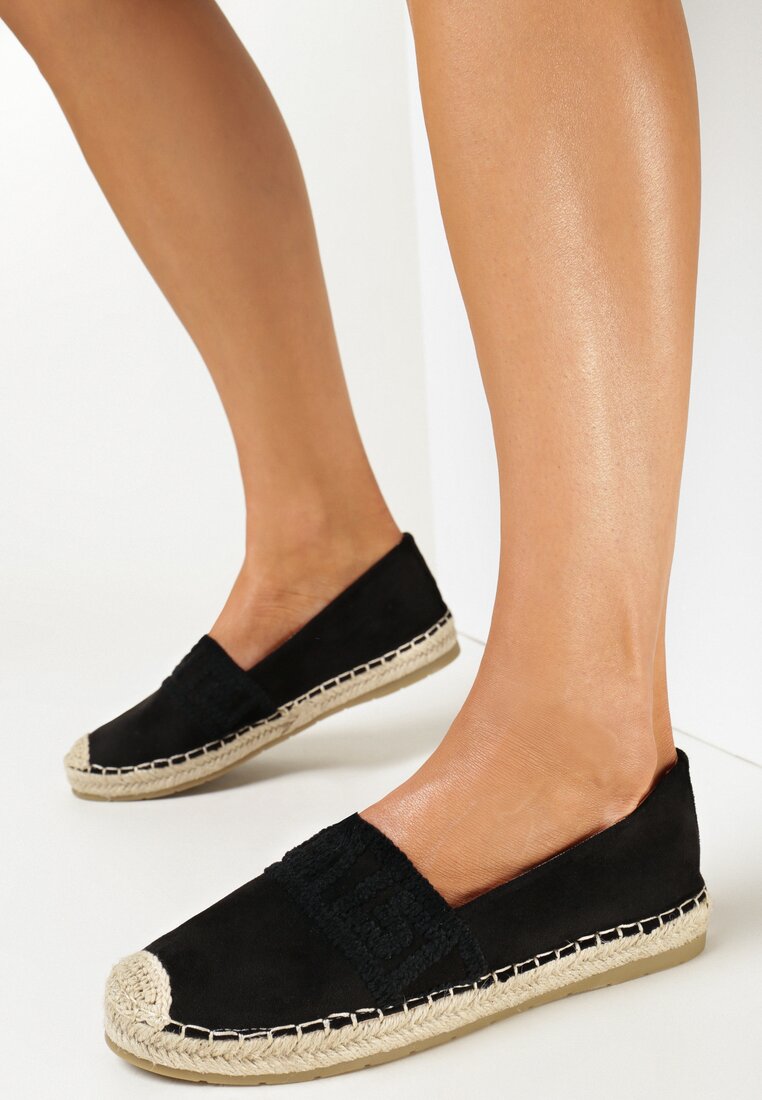 Espadrile Negre