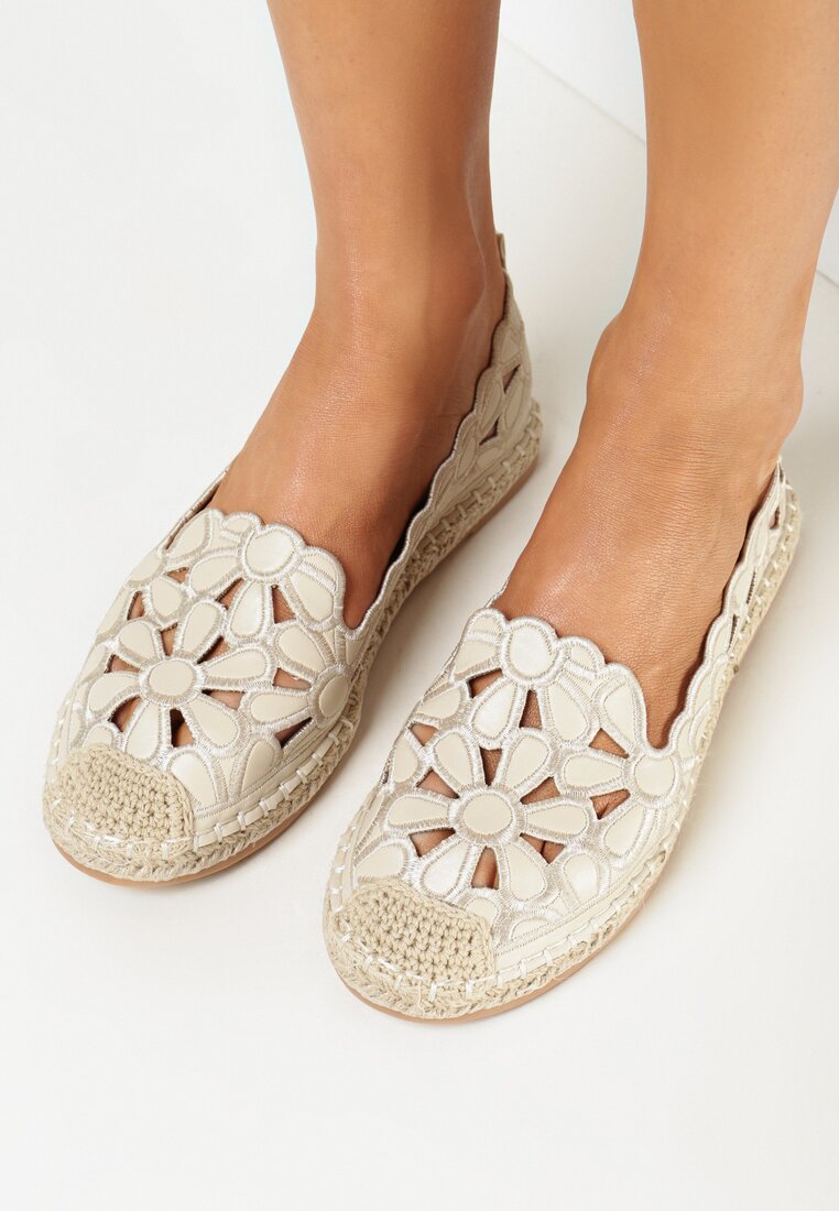 Espadrile Bej