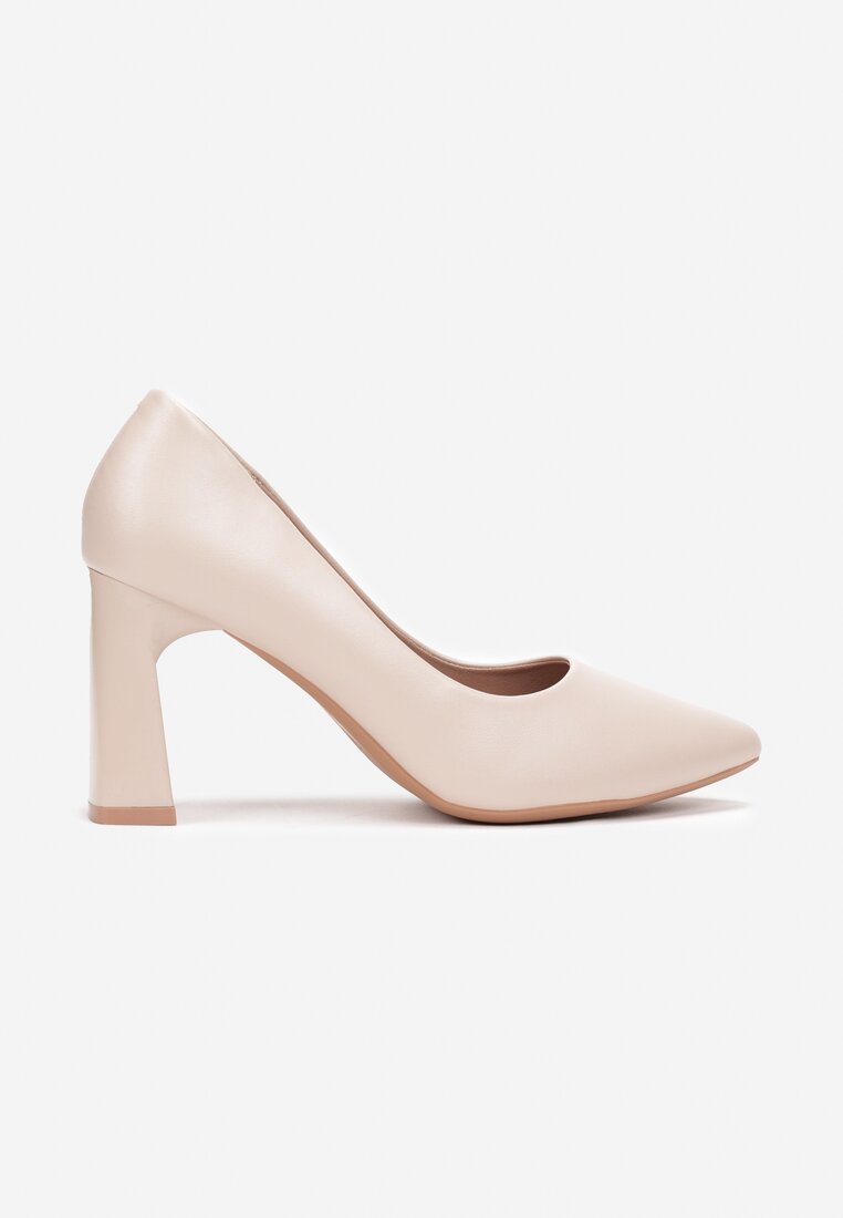 Pantofi cu toc Roz