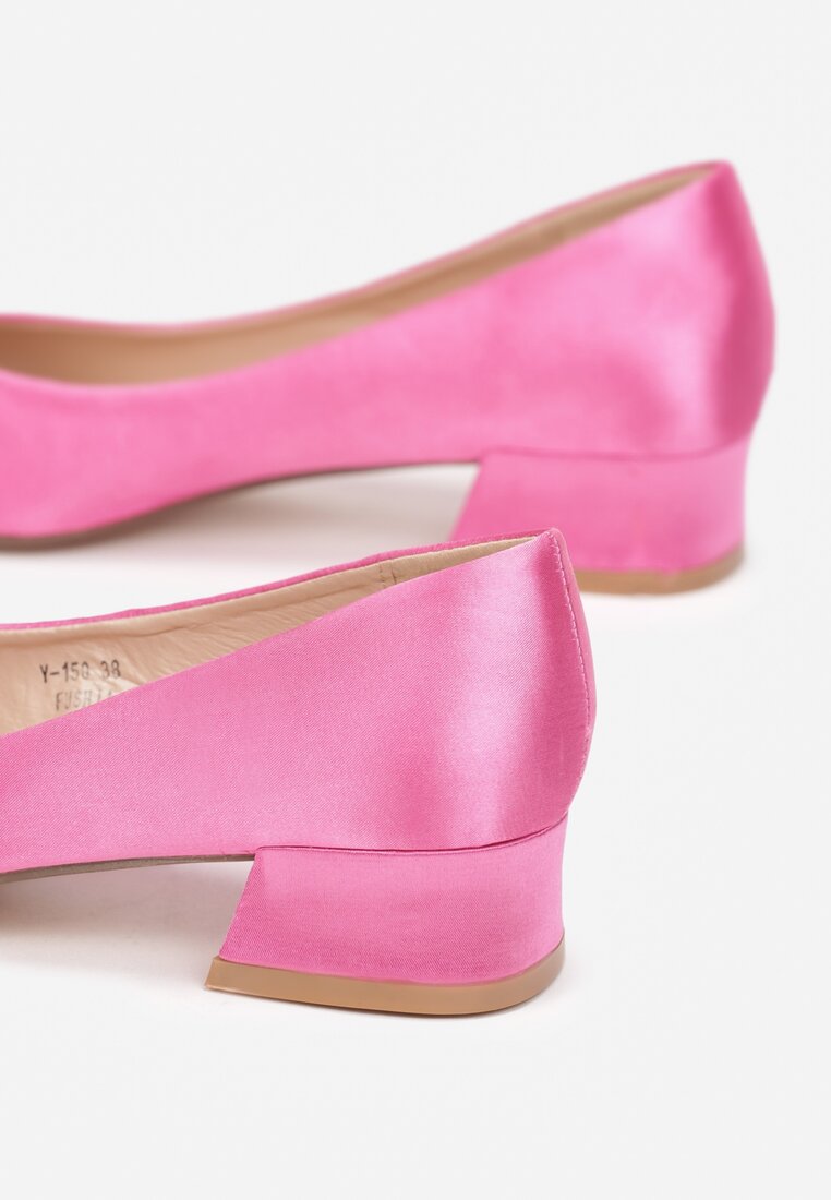 Pantofi cu toc Fucsia