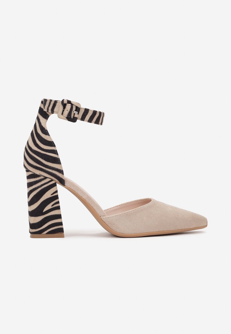 Pantofi cu toc Culori mixte