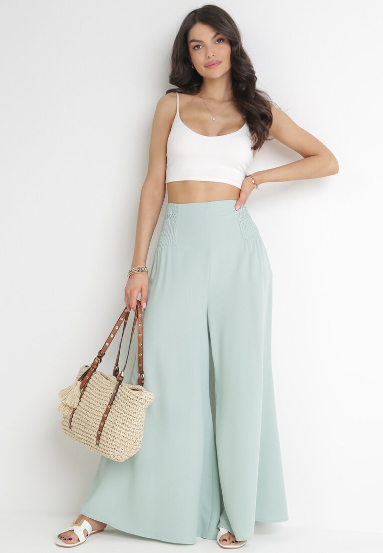 Pantaloni Verde mentă