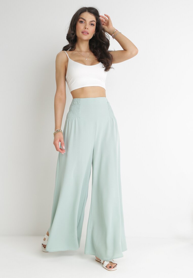 Pantaloni Verde mentă