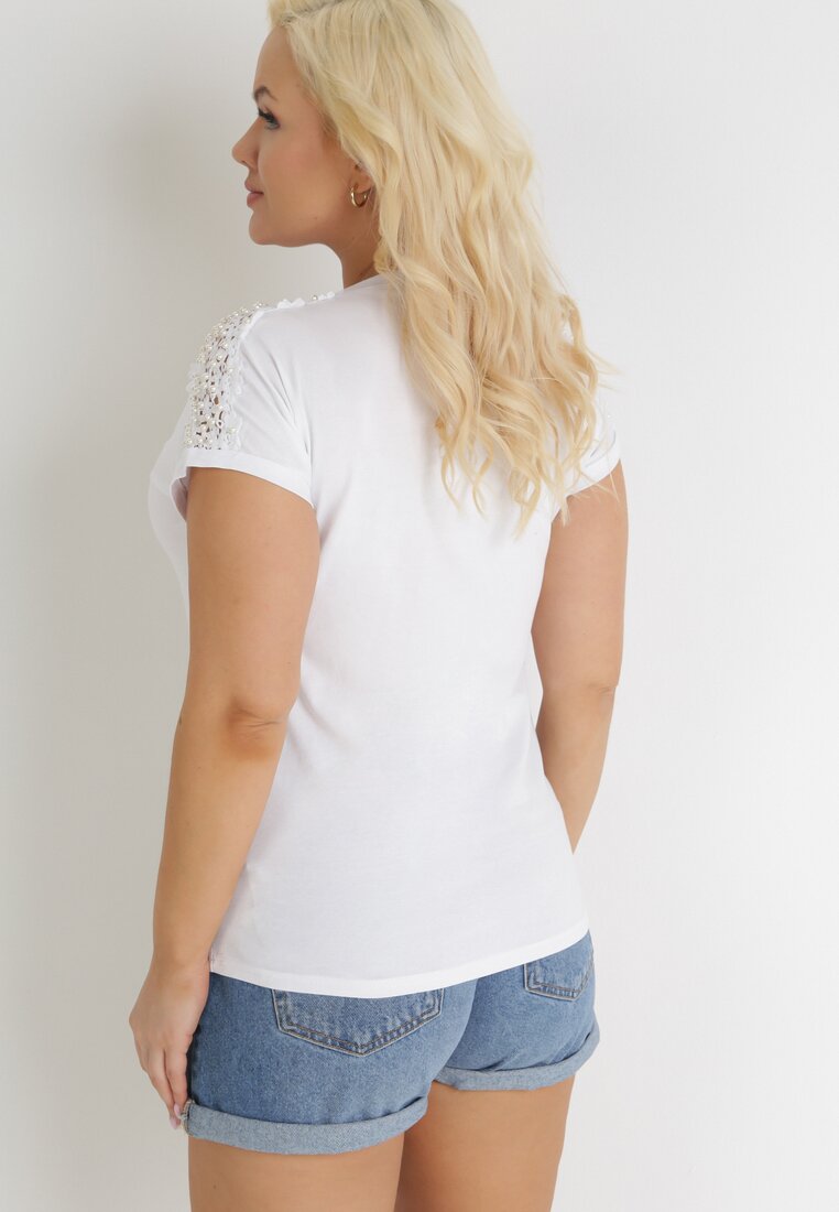 T-shirt Alb