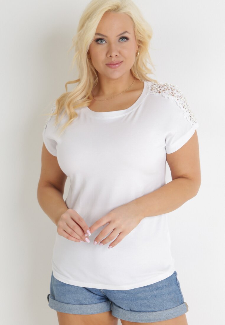 T-shirt Alb