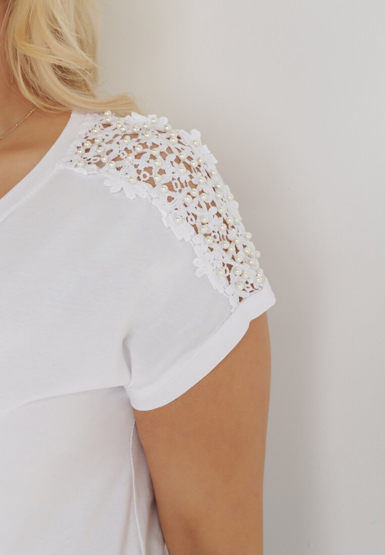 T-shirt Alb