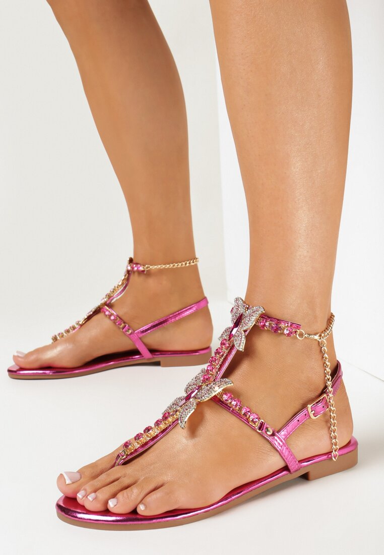 Sandale Fucsia