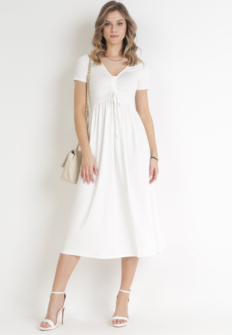 Biała Sukienka Ionene