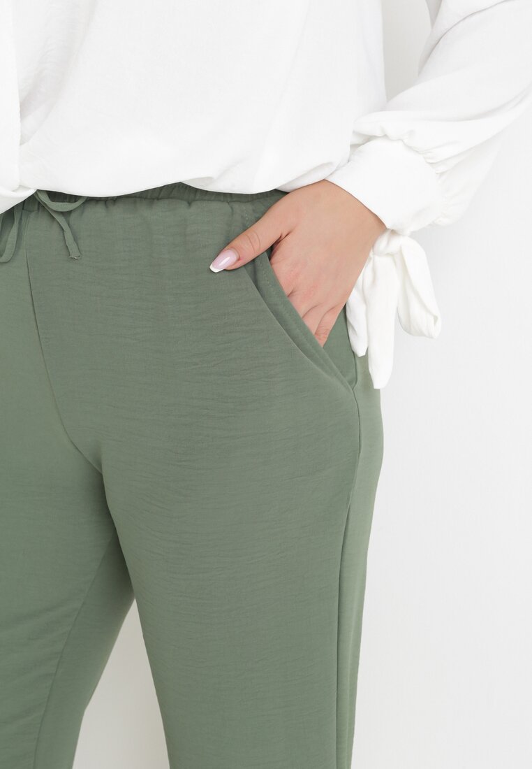 Pantaloni Verde închis