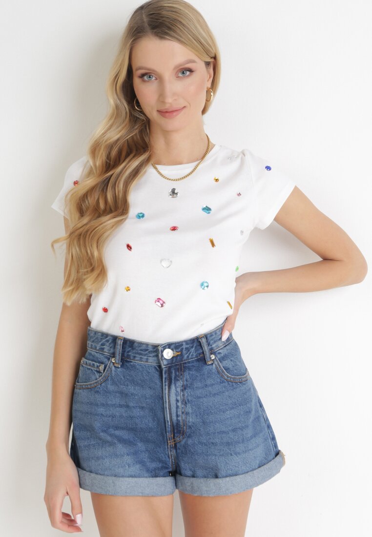 T-shirt Alb