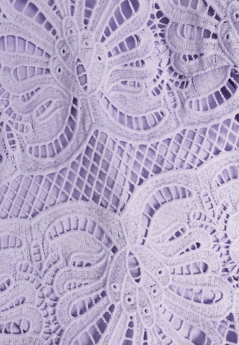 Fioletowa Sukienka Cilleis