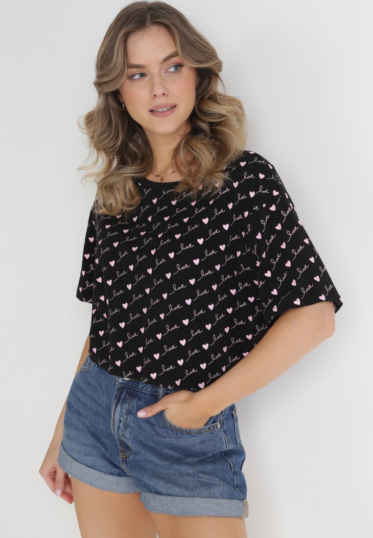 T-shirt Negru
