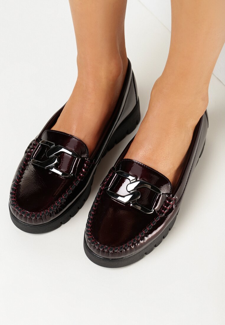 Mocasini Bordo