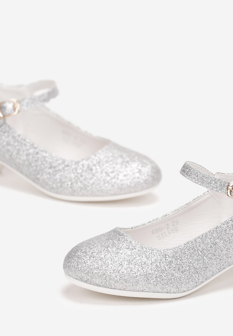 Pantofi casual Argintii