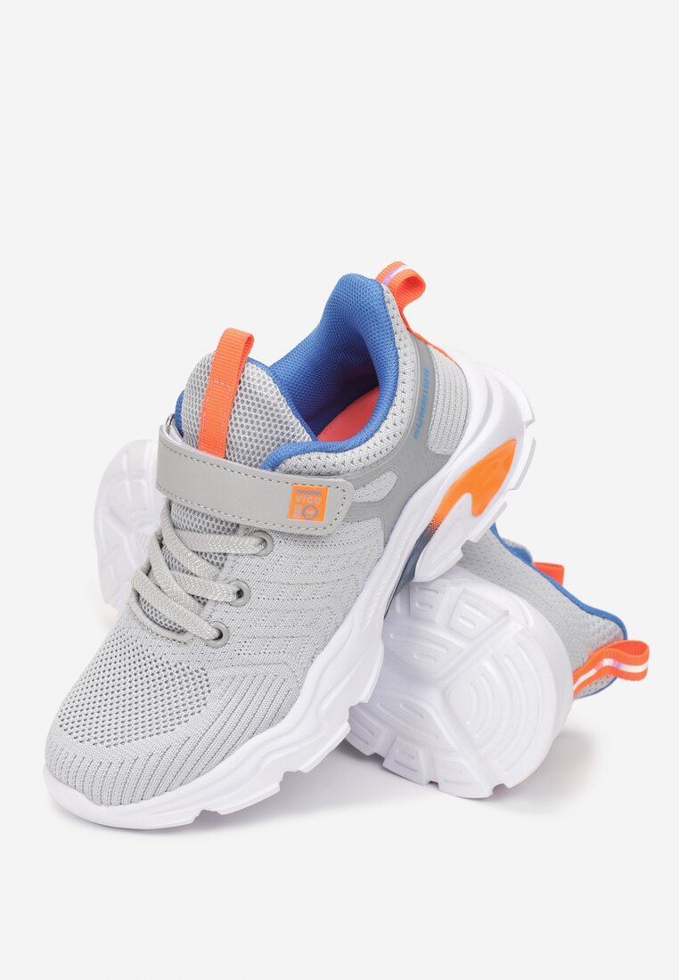 Pantofi sport Gri cu albastru
