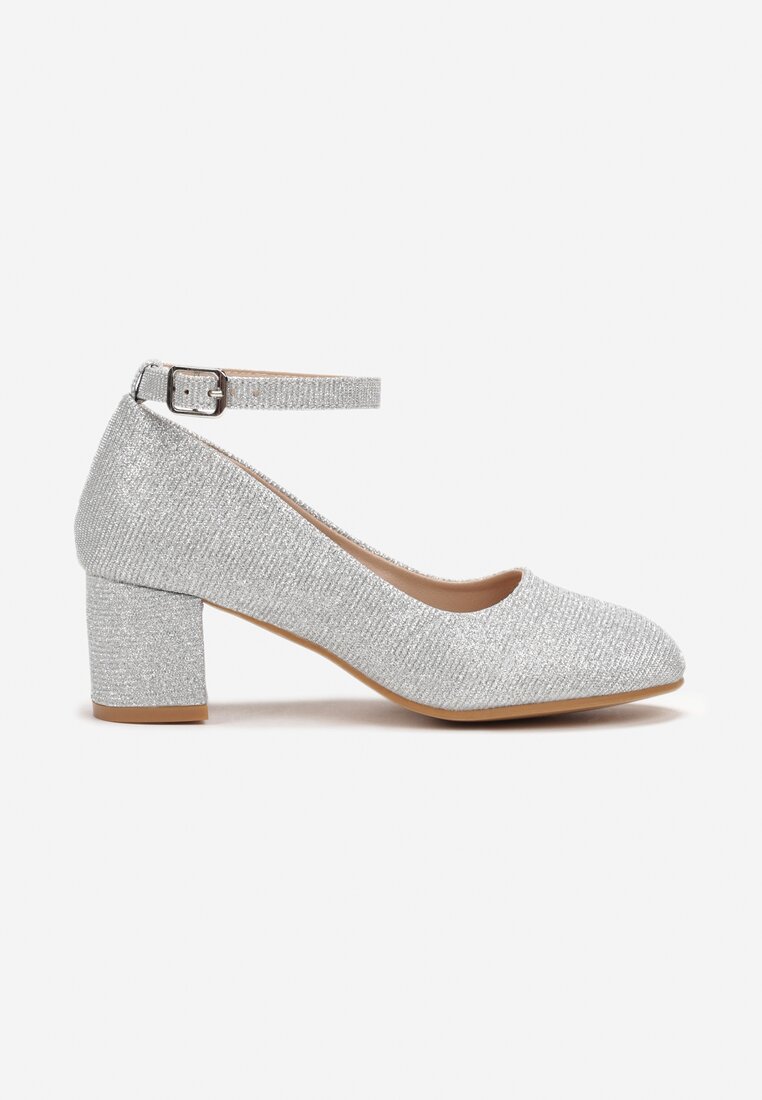 Pantofi casual Argintii