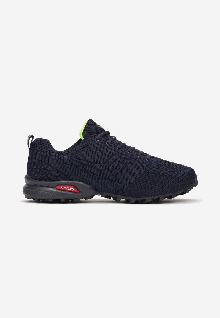 Pantofi sport Bleumarin cu verde