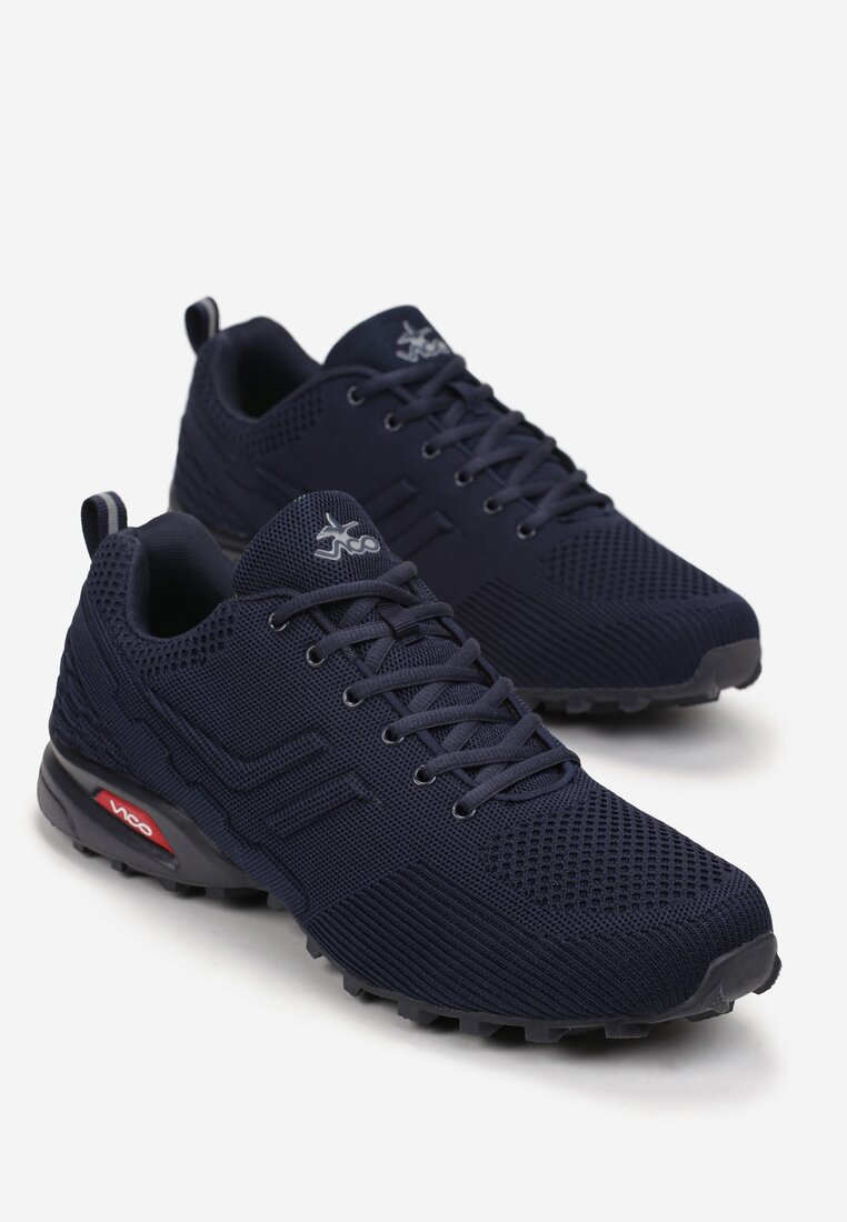 Pantofi sport Bleumarin cu verde