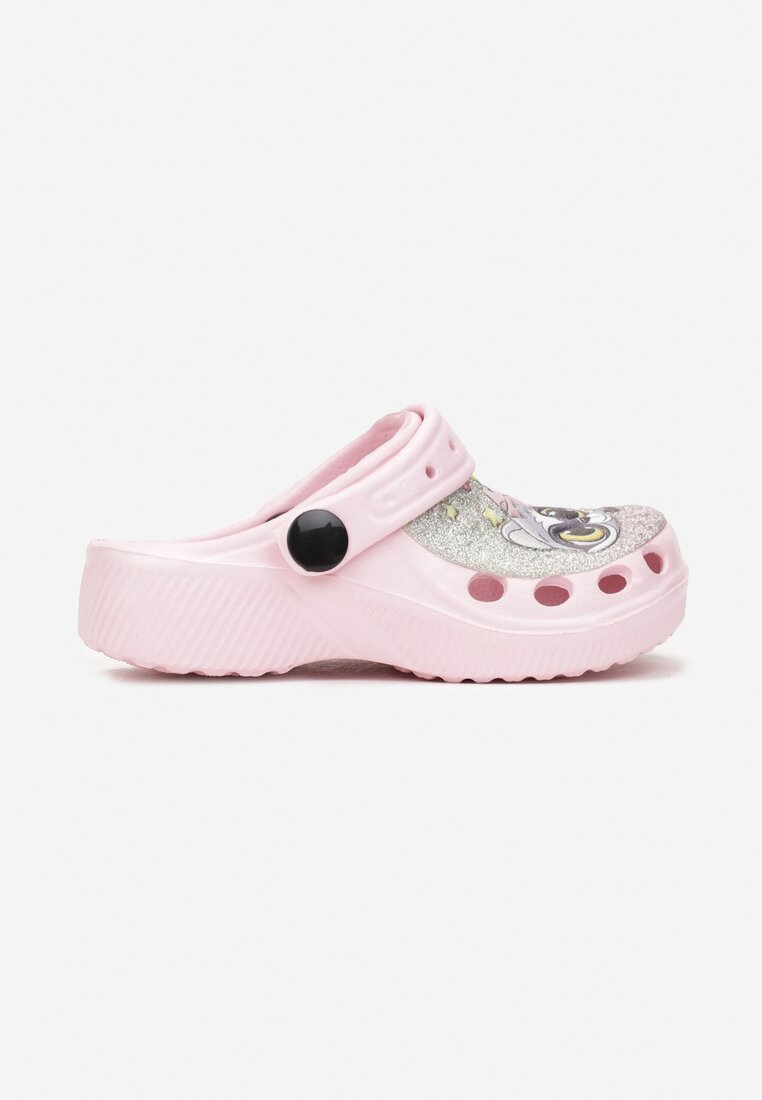 Papuci Roz cu fucsia