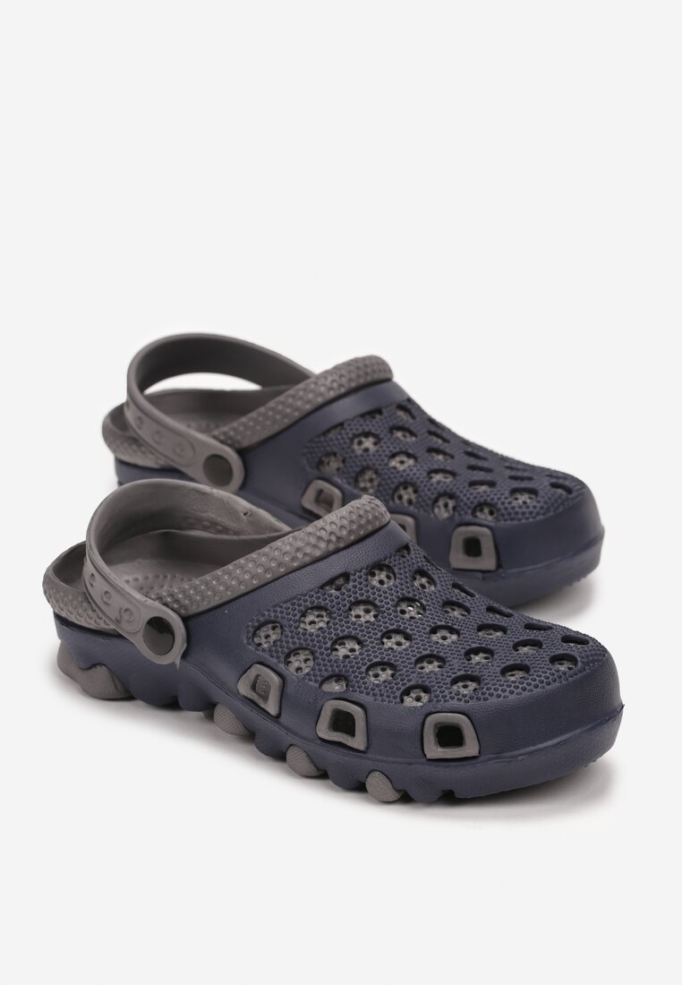 Papuci Bleumarin
