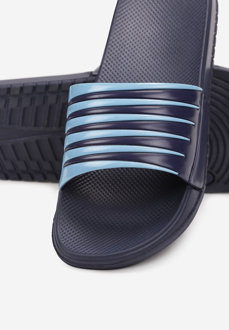Papuci Bleumarin