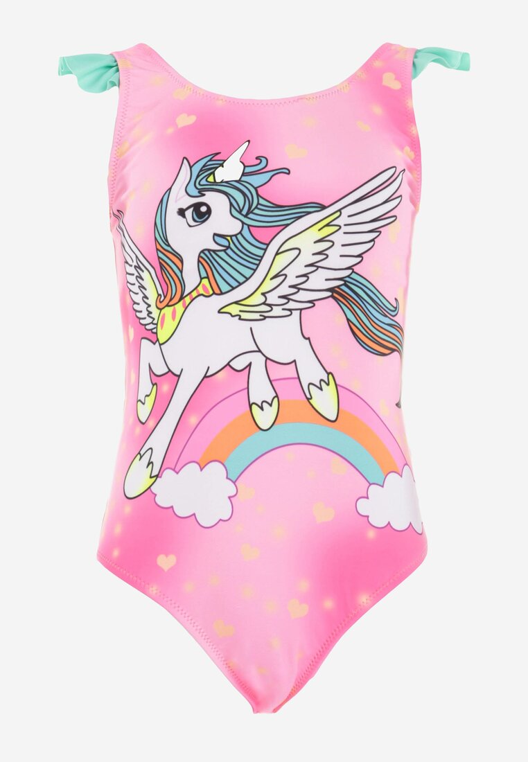 Costum de baie întreg Roz