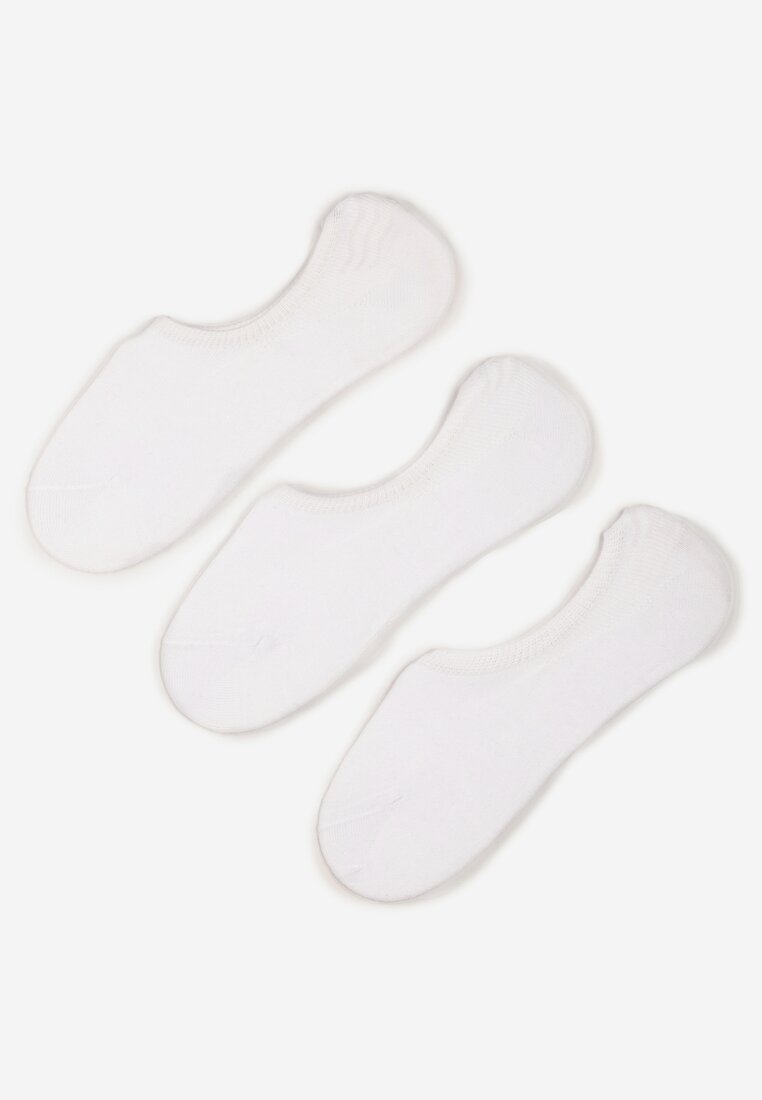Fehér 3-pack Zokni