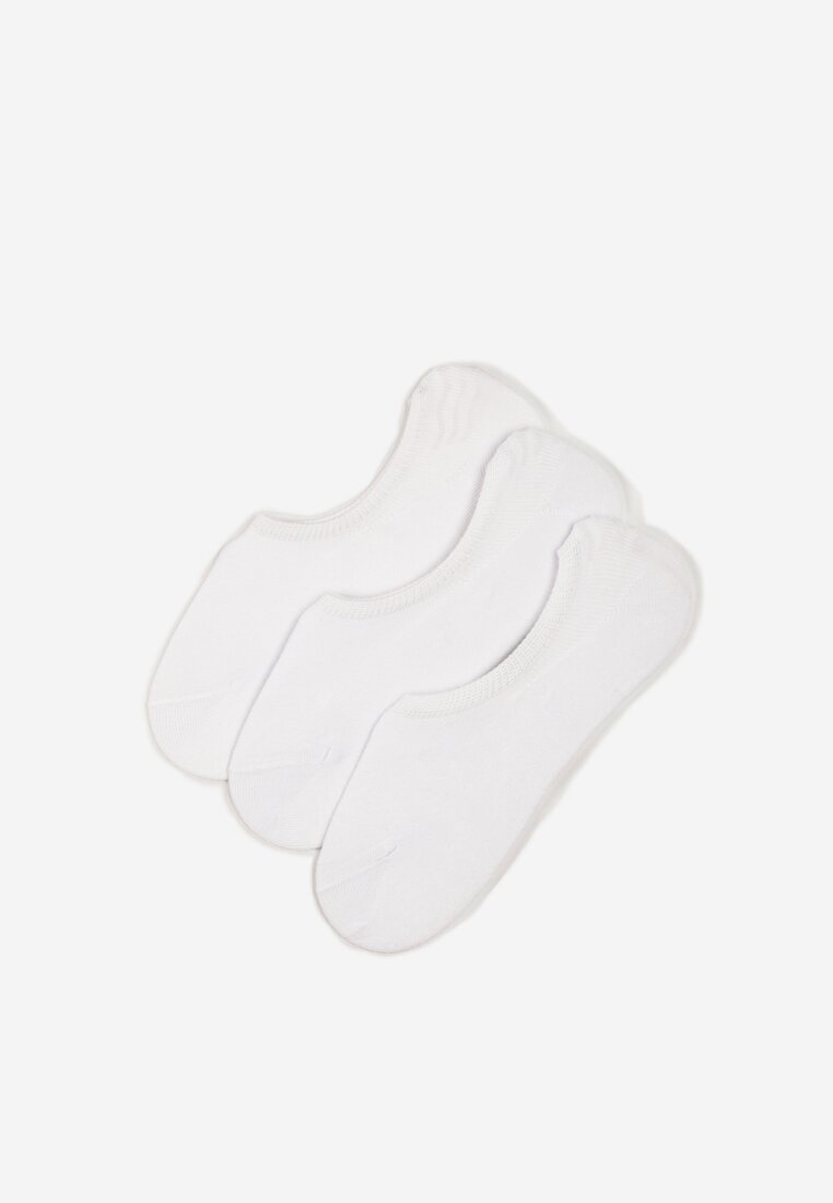 Fehér 3-pack Zokni