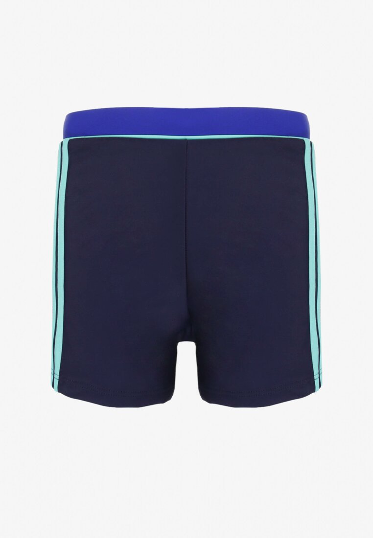 Pantaloni de baie scurți Bleumarin