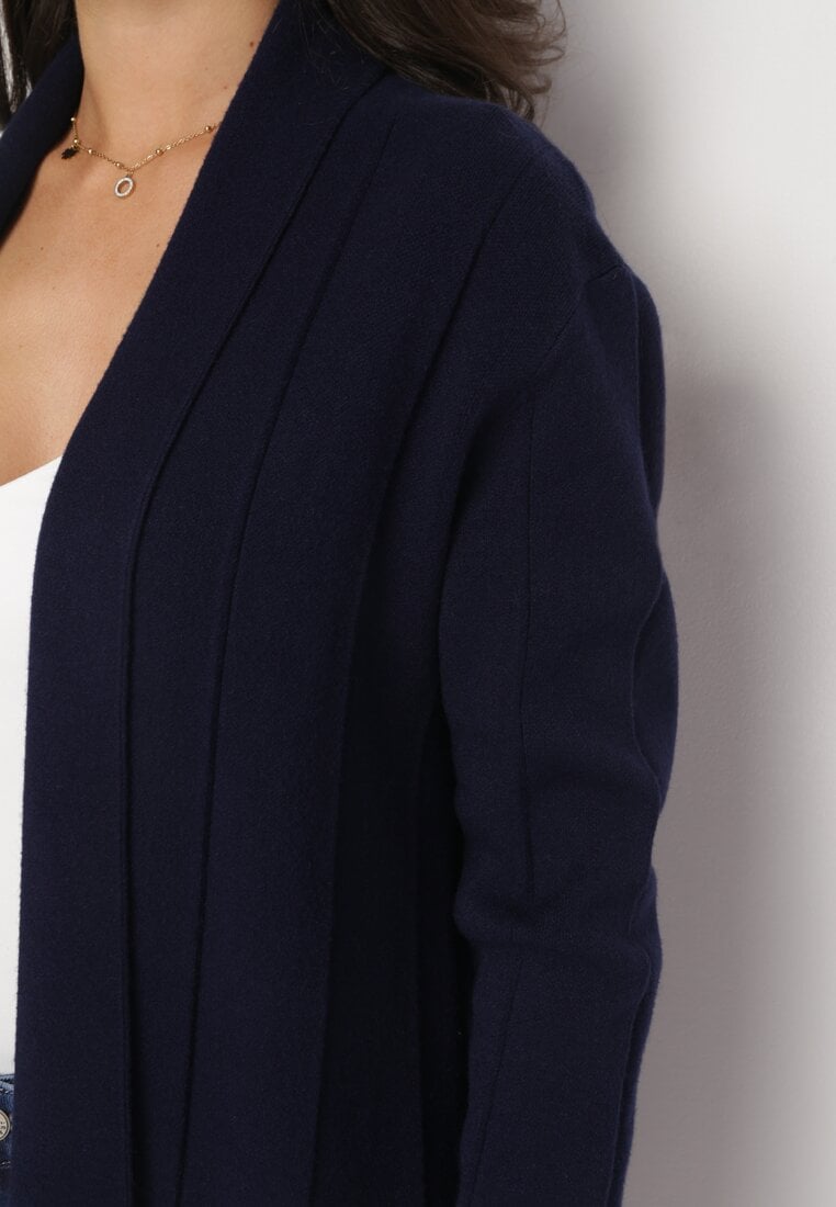 Cardigan Bleumarin