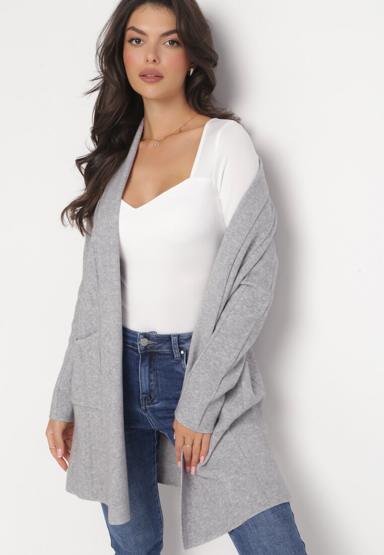 Cardigan Gri
