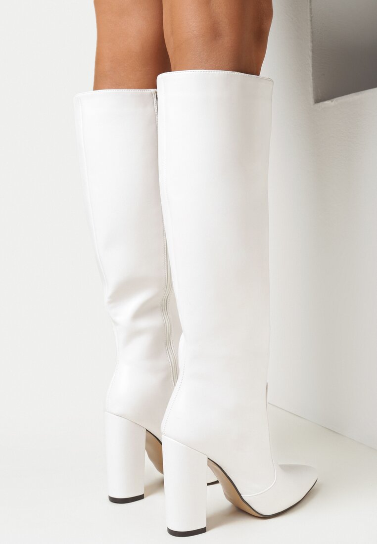Cizme Albe