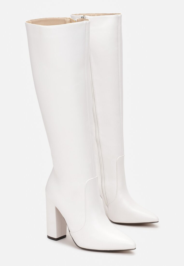 Cizme Albe