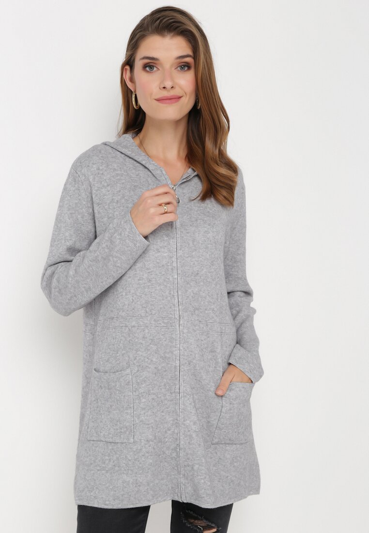 Cardigan Gri