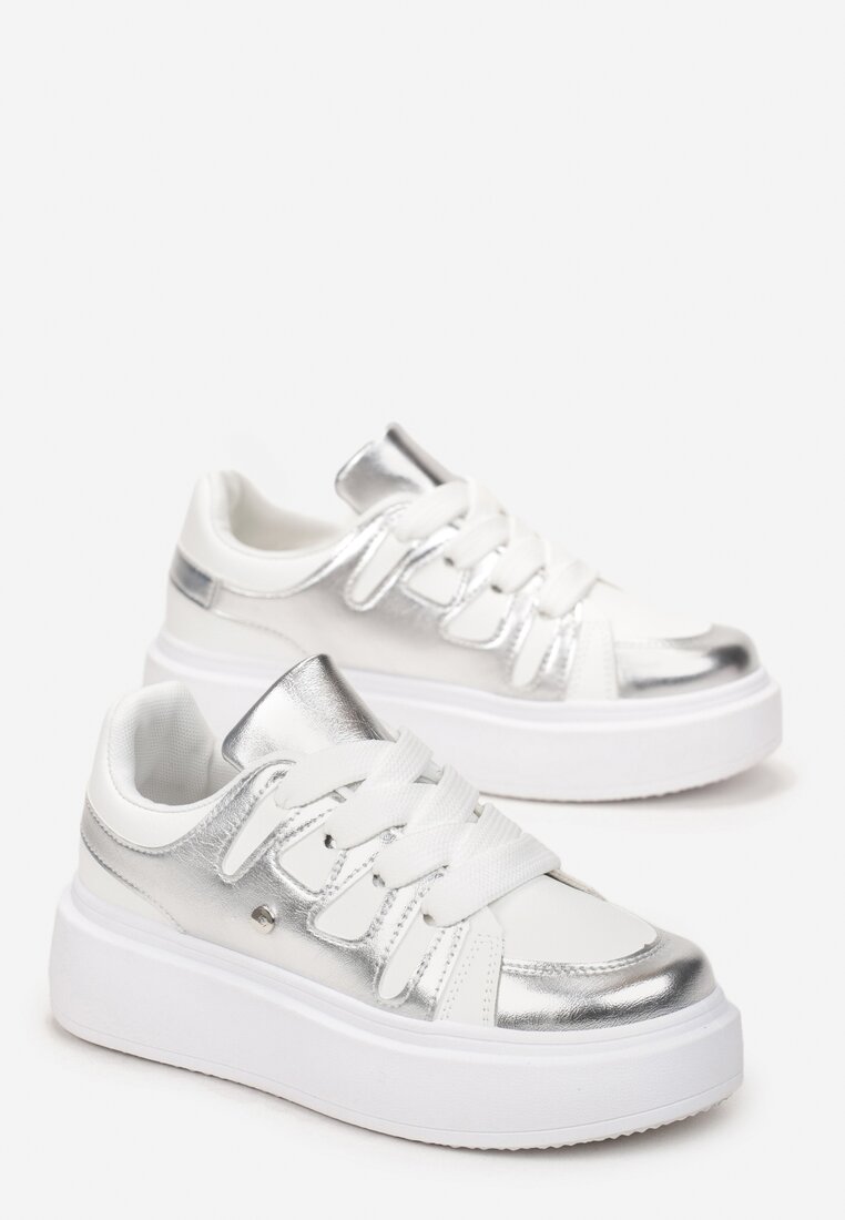 Sneakers Argintii