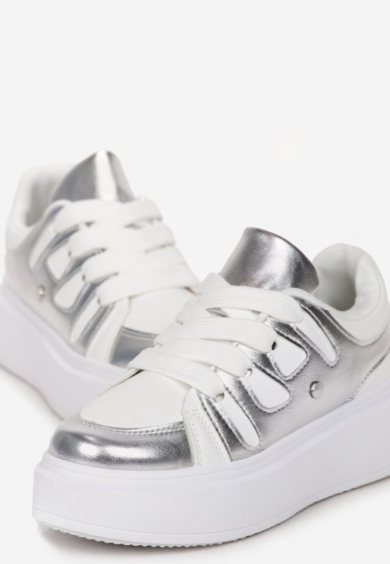 Sneakers Argintii