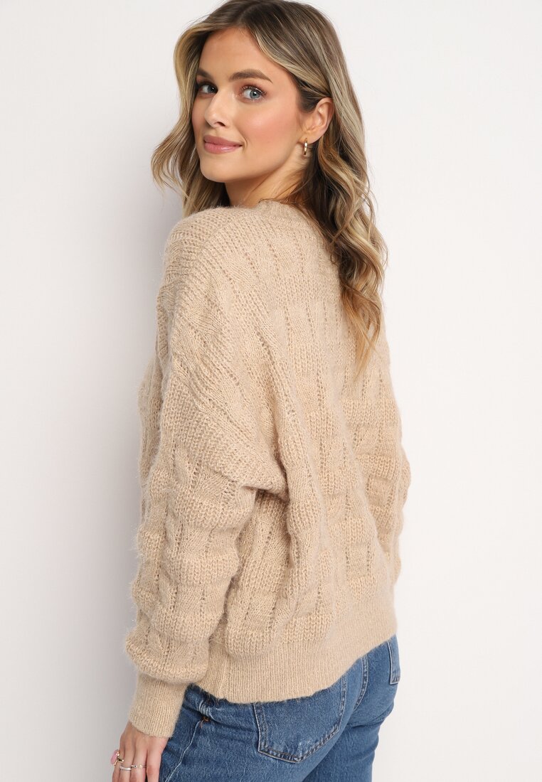 Pulover Bej