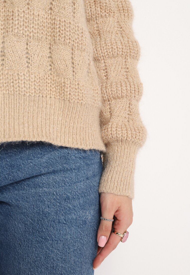 Pulover Bej