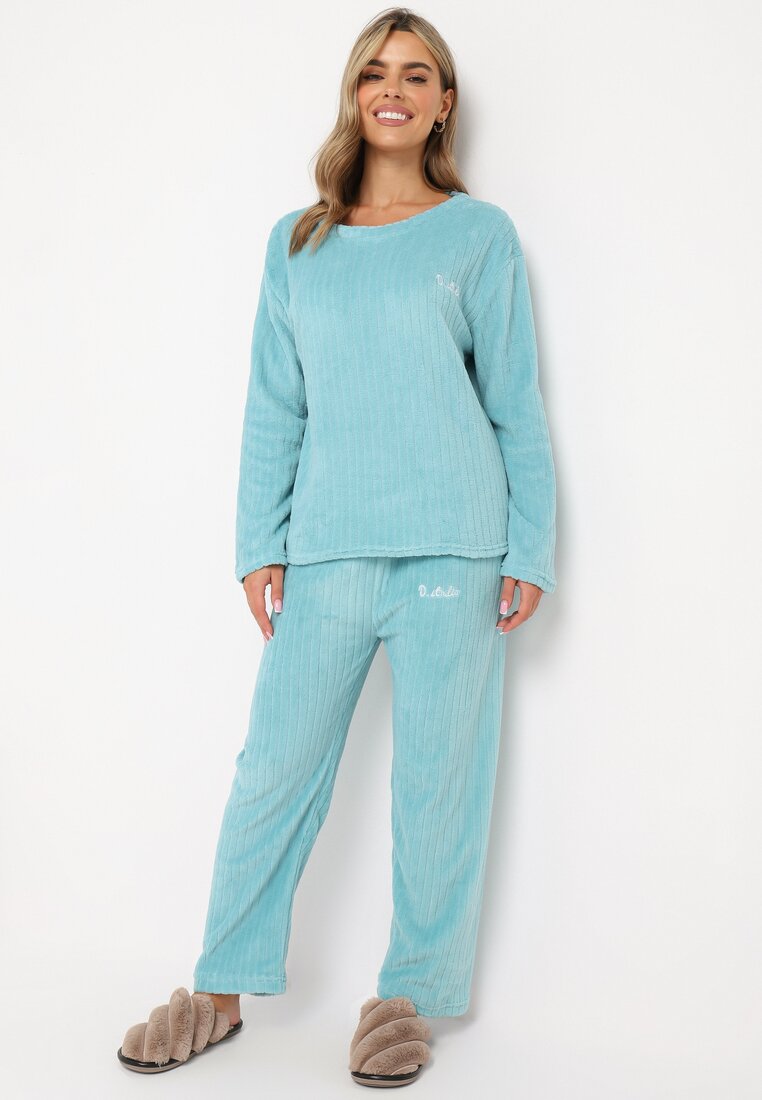 Compleu pijama Albastru deschis
