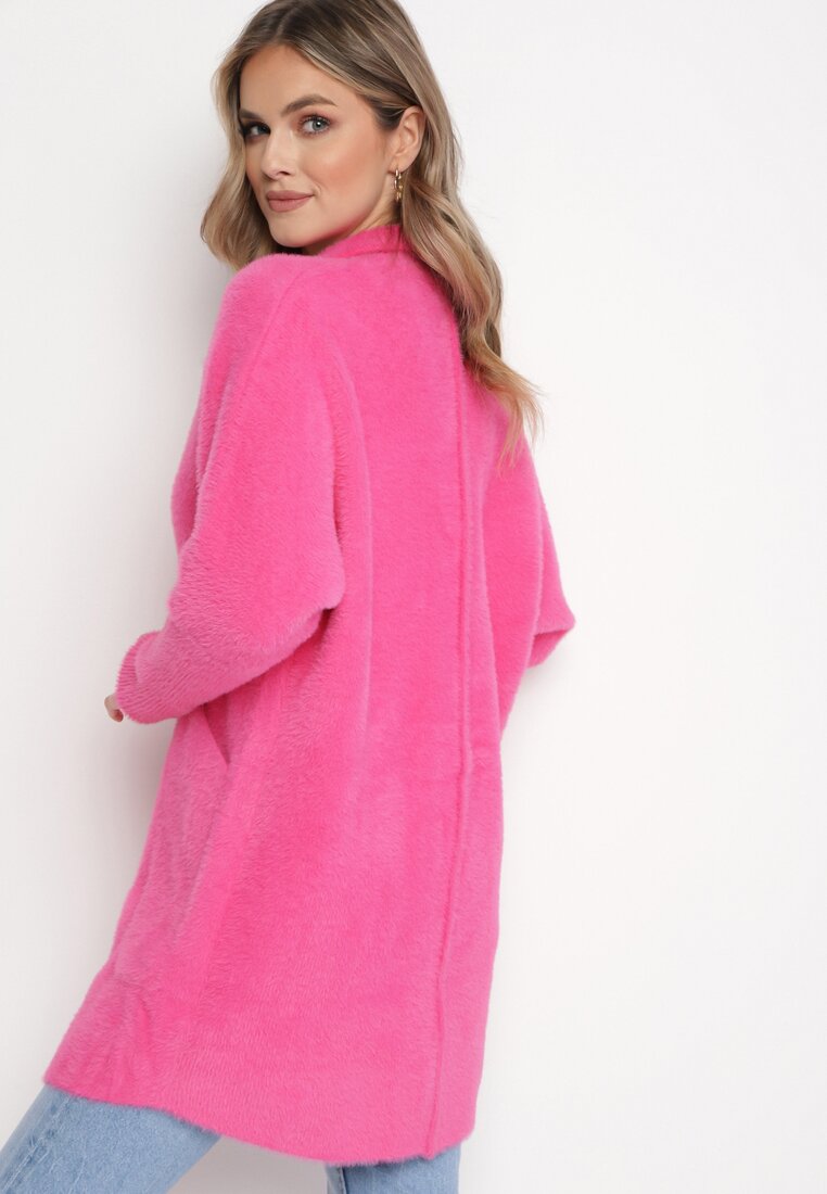 Cardigan Fucsia