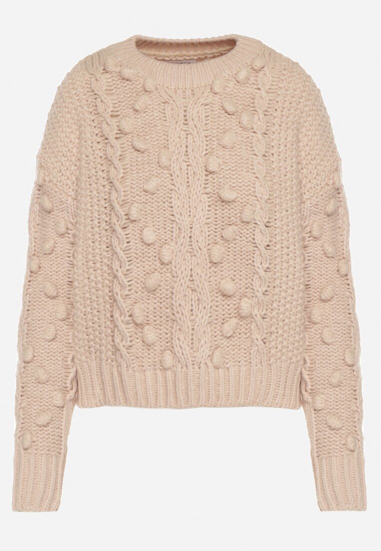 Pulover Bej