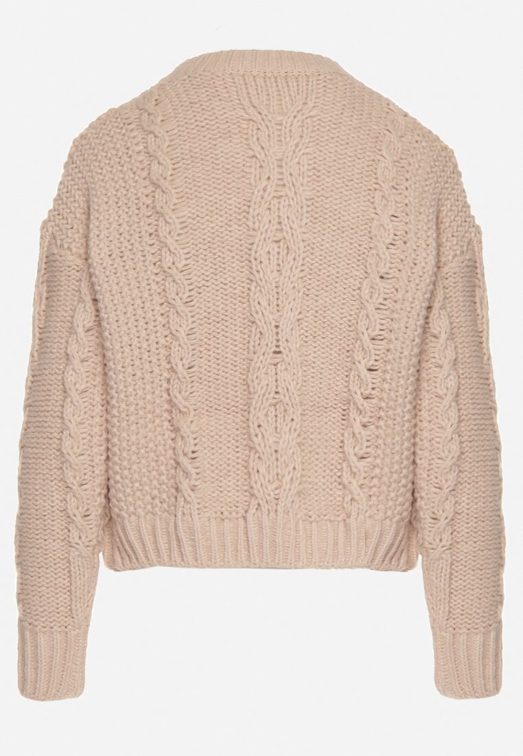 Pulover Bej